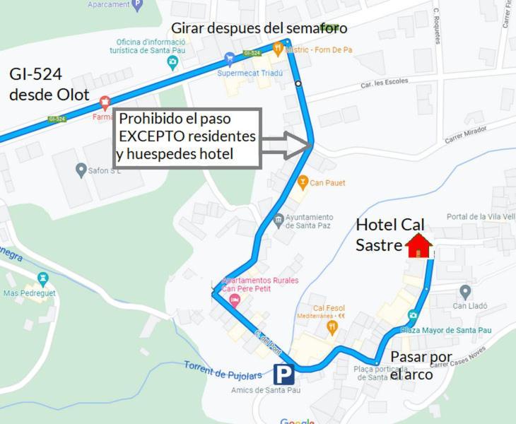 סנטה פאו Hotel Cal Sastre מראה חיצוני תמונה